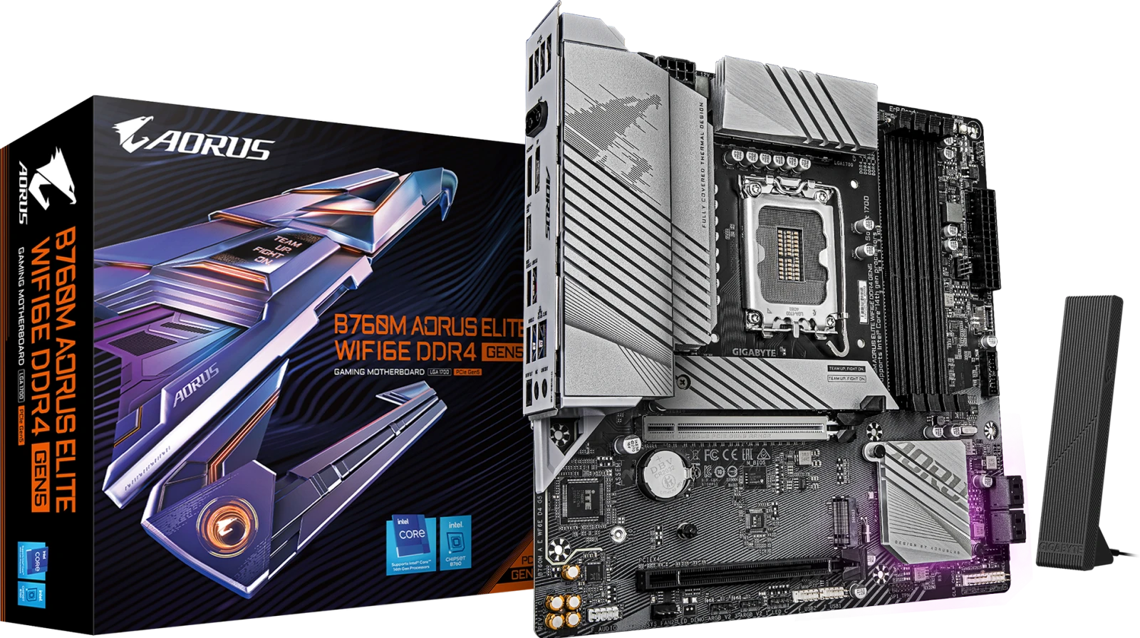 Gigabyte B760M AORUS ELITE WIFI6E DDR4 GEN5